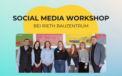Social Media Workshop bei Rieth Bauzentrum