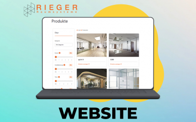Digitale Klarheit für Rieger Raumsysteme
